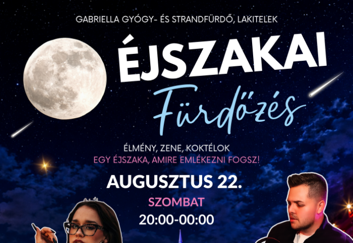 Éjszakai fürdőzés