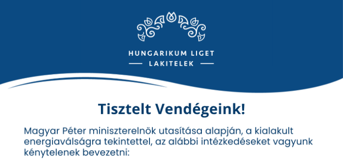 Tájékoztató ideiglenes intézkedésekről